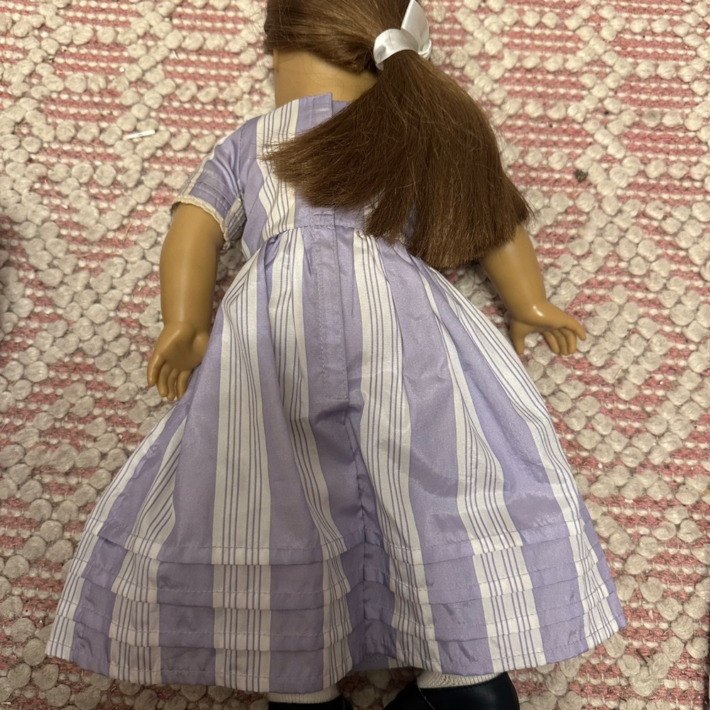 Felicity Striped Purple Dress Doll - Picture 3 of 4